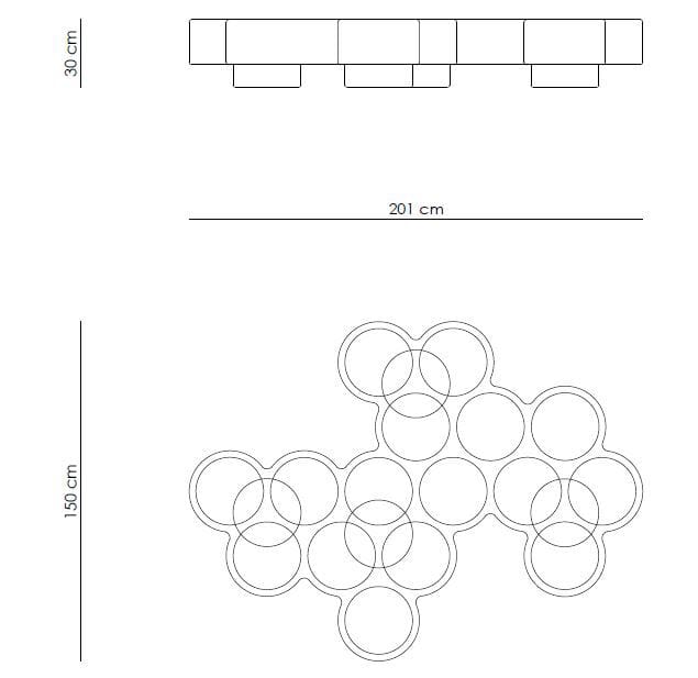 Журнальный столик из мрамора и смолы для гостиной Enne HILLI ARCH-00136648 - Вид №10