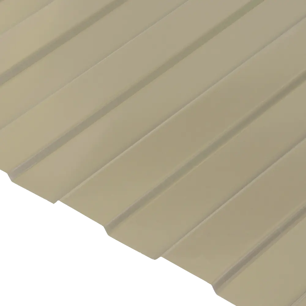 Santreyd Профнастил С8 для заборов и фасадов бежевый 2000x1185 мм 85538081 STLM-0063654