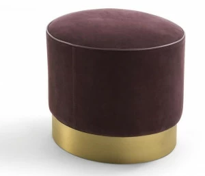 Frigerio Salotti Круглый пуф из ткани Joey