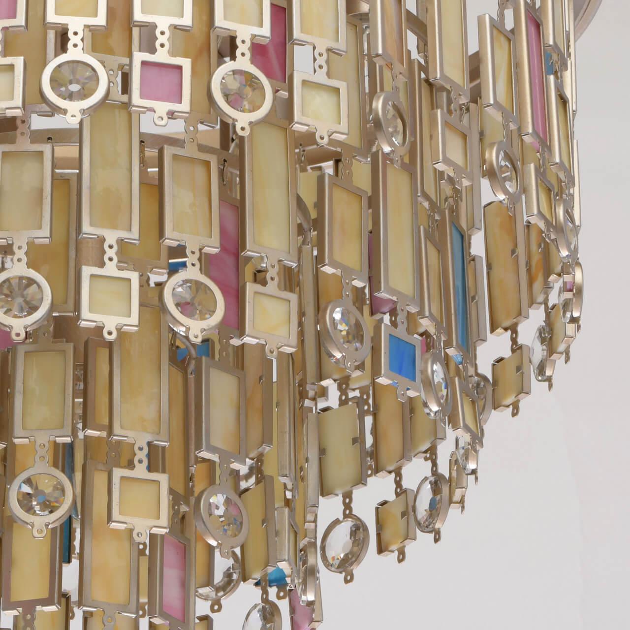 Потолочная люстра MW-Light Марокко 2 185010607 MW-LIGHT ДИЗАЙНЕРСКИЕ, МАРОККО 184535 Золотой  - Вид №3