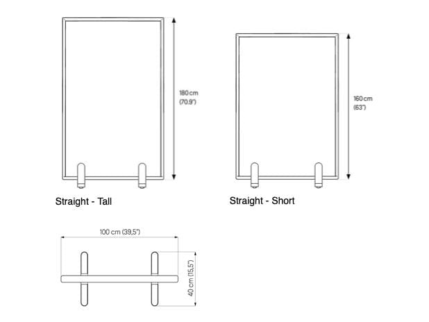 Пробковая мобильная офисная перегородка на колесах GREENMOOD MODULOR ARCH-00113405 - Вид №8