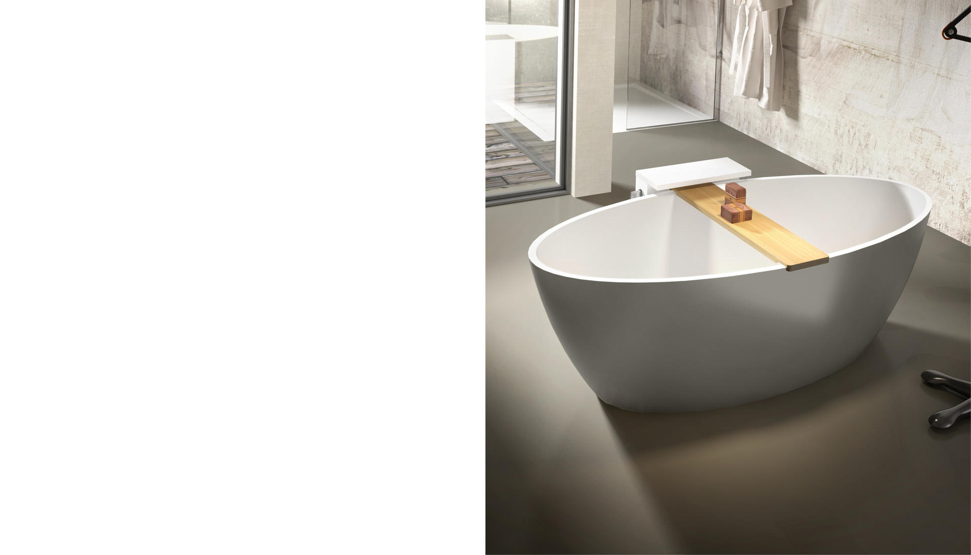 ED-ST12 Edone Пространство 155-180 ванн ПРОСТРАНСТВО 155-180 Размещение в центре комнаты  - Вид №2