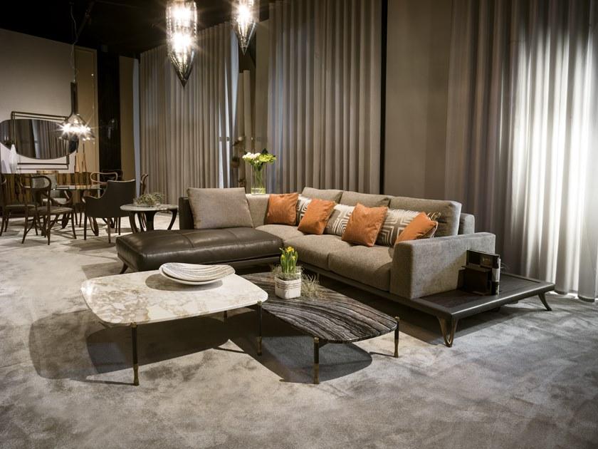 Bellotti Ezio Прямоугольный журнальный столик с мраморной столешницей Gea 2019-25 - Вид №1