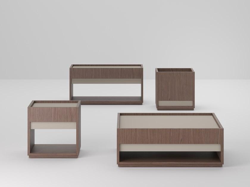 PROF Квадратный деревянный журнальный столик Sessanta sun-id-1499424 - Вид №3