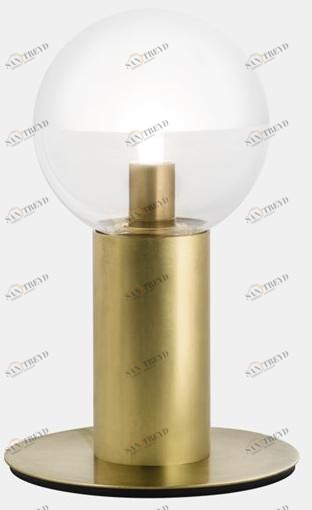 Il Fanale Настольная лампа из латуни Molecola 275.10.ont