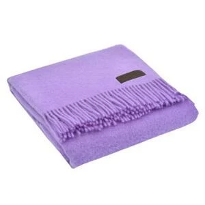 Плед шерстяной Dalia, 130х180 см, сиреневый