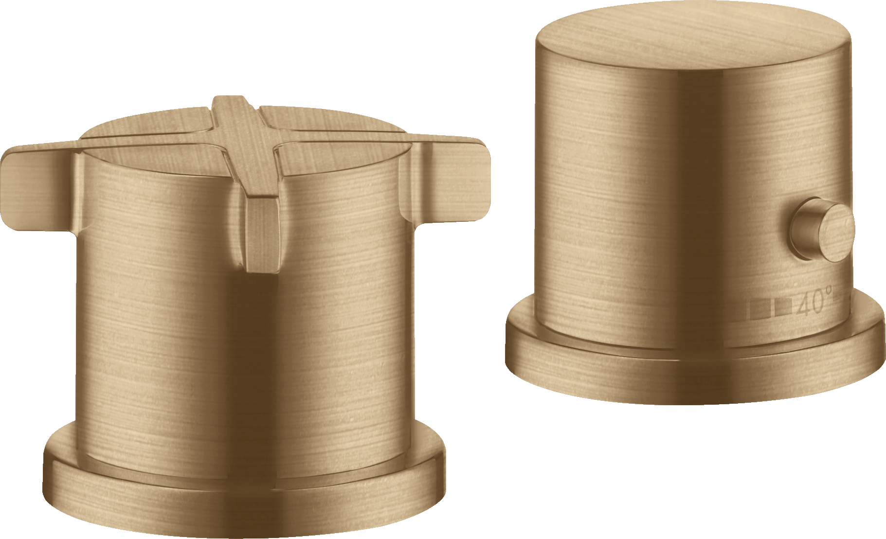 36412140 Термостатический смеситель на край ванны AXOR CITTERIO E на 2 отверстия