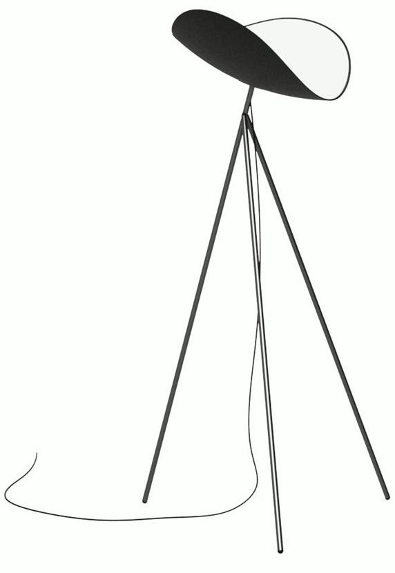Hind Rabii Регулируемый светодиодный торшер из стекловолокна и металла sun-id-1462427 - Вид №2
