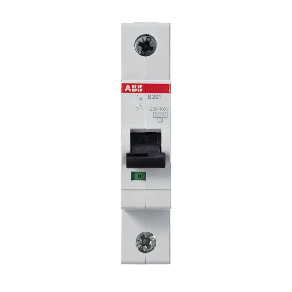 Автоматический выключатель ABB S201 1P C20 А 6 кА 2CDS251001R0204 82175803 STLM-2169168  - Вид №1