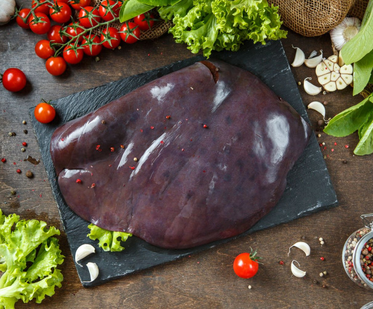 5153 Печень говяжья (замороженная) Вкусляндия  - Вид №1