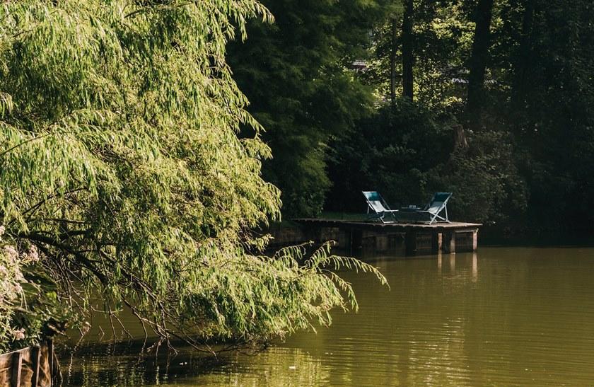 Kettal Складной тканевый шезлонг Landscape #1240 - Вид №2