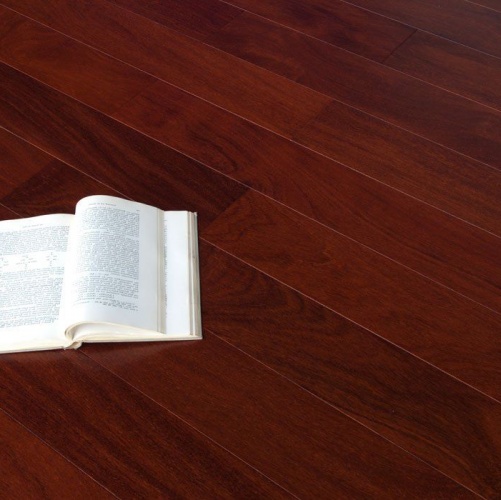 Массивная доска Magestik floor Под лаком (экзотика) Красный Кумару (Гладкая) 910х125 мм MGK Magestic floor 2600300132 - Вид №3