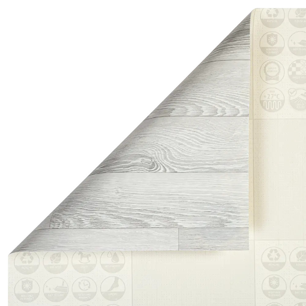 Линолеум бытовой «Дуб Платиновый» 21 класс 4 м антистатический NOVENTIS STLM-2082162 - Вид №3