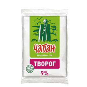 Творог 9% Чабан 180 г БЗМЖ