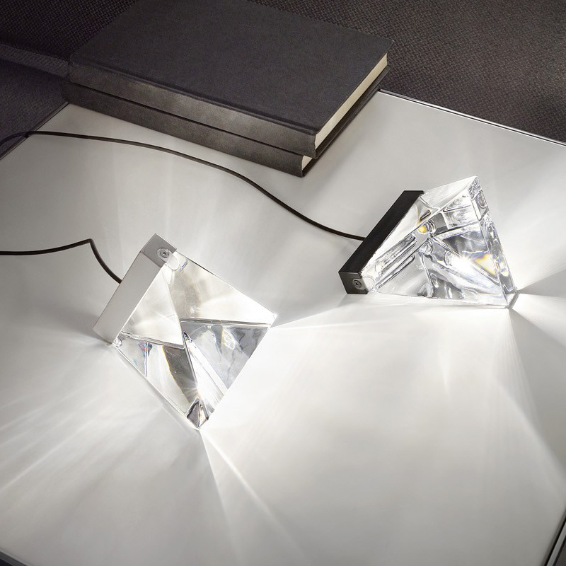 Настольная лампа F41B0111 от Fabbian FABBIAN ИНТЕРЬЕРНЫЕ 244468 Прозрачный;хром  - Вид №2