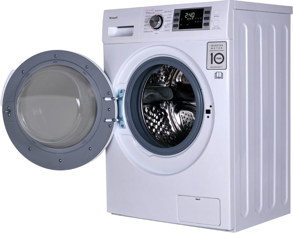 WMD 4748 DC Inverter 595 ? 470 ? 850 мм, узкая стиральная машина, 8 кг при стирке, 6 кг при сушке, 1400 оборотов в минуту, быстрая стирка 15 минут, стирка + сушка за 1 час, режим для детских вещей, класс энергоэффективности а, функция дозагрузки белья, бл Santreyd  - Вид №2
