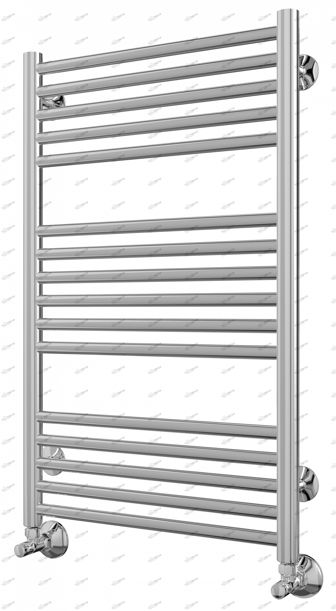 4620768886409 СТАНДАРТ Аврора П16 450х778 (5+6+5) Полотенцесушитель TERMINUS RAL 9005 матовый