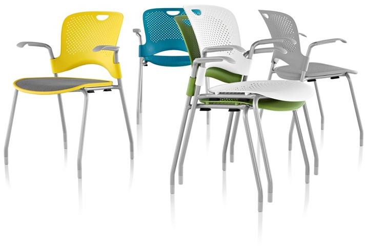 Herman Miller Штабелируемый стул nylon® с подлокотниками Caper sun-id-1376593 - Вид №8