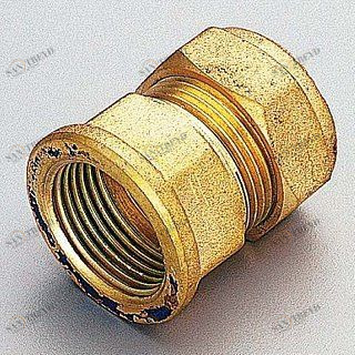 Муфта ВР 15 x 3/4" обжим TIEMME 1000049