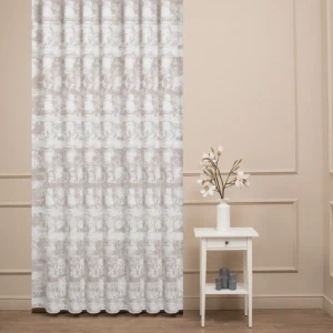 Ткань 1 п/м жаккард Ray 290 см 351 г/м² цвет соломенный 89462613 STLM-2172294
