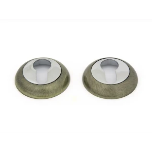 Дверная ручка на розетке Фабрика замков FZ AB ET без запирания цвет бронза