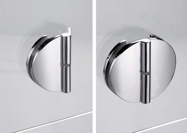 Metalglas Bonomi Петли для душевых кабин из латуни  B-601 dx - sx  - Вид №1