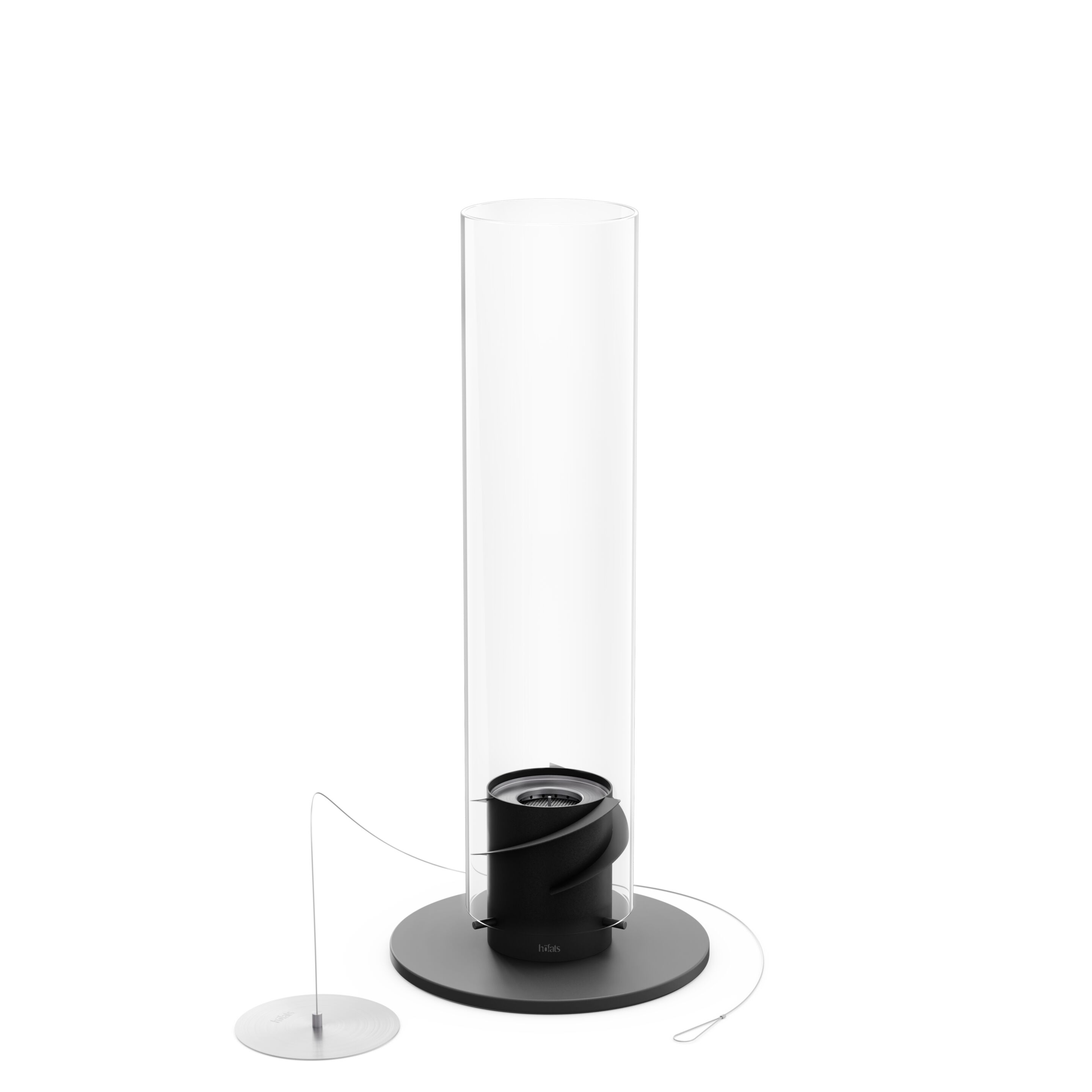 Отдельно стоящий камин из боросиликатного стекла на биоэтаноле höfats Spin ARCH-00067335 - Вид №11