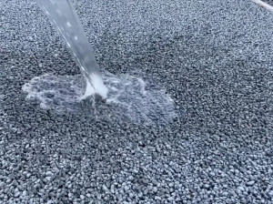 Бетон с высокой степенью проницаемости