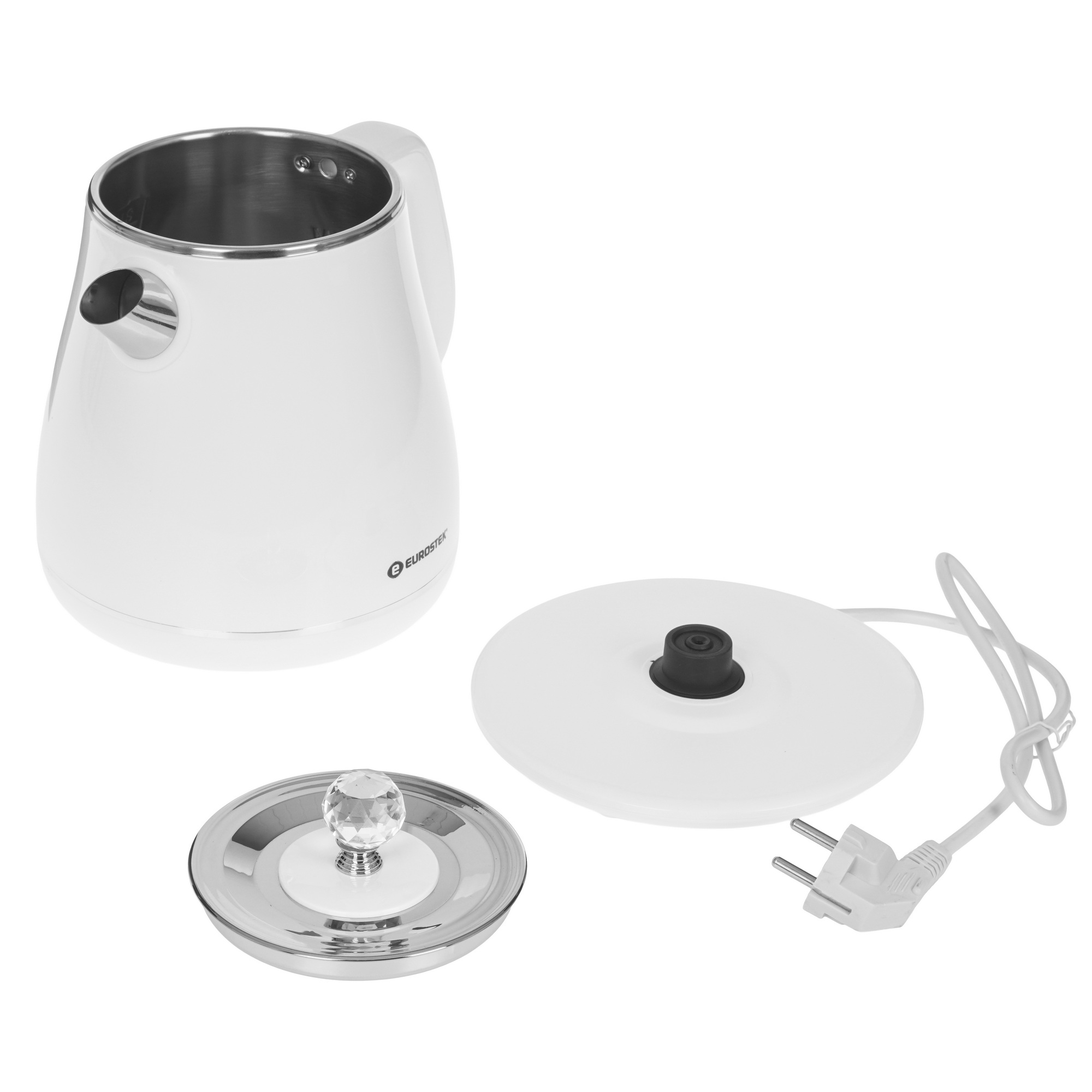 9242818 Электрочайник Eurostek EEK-1838 белый STDN-0113812 - Вид №4