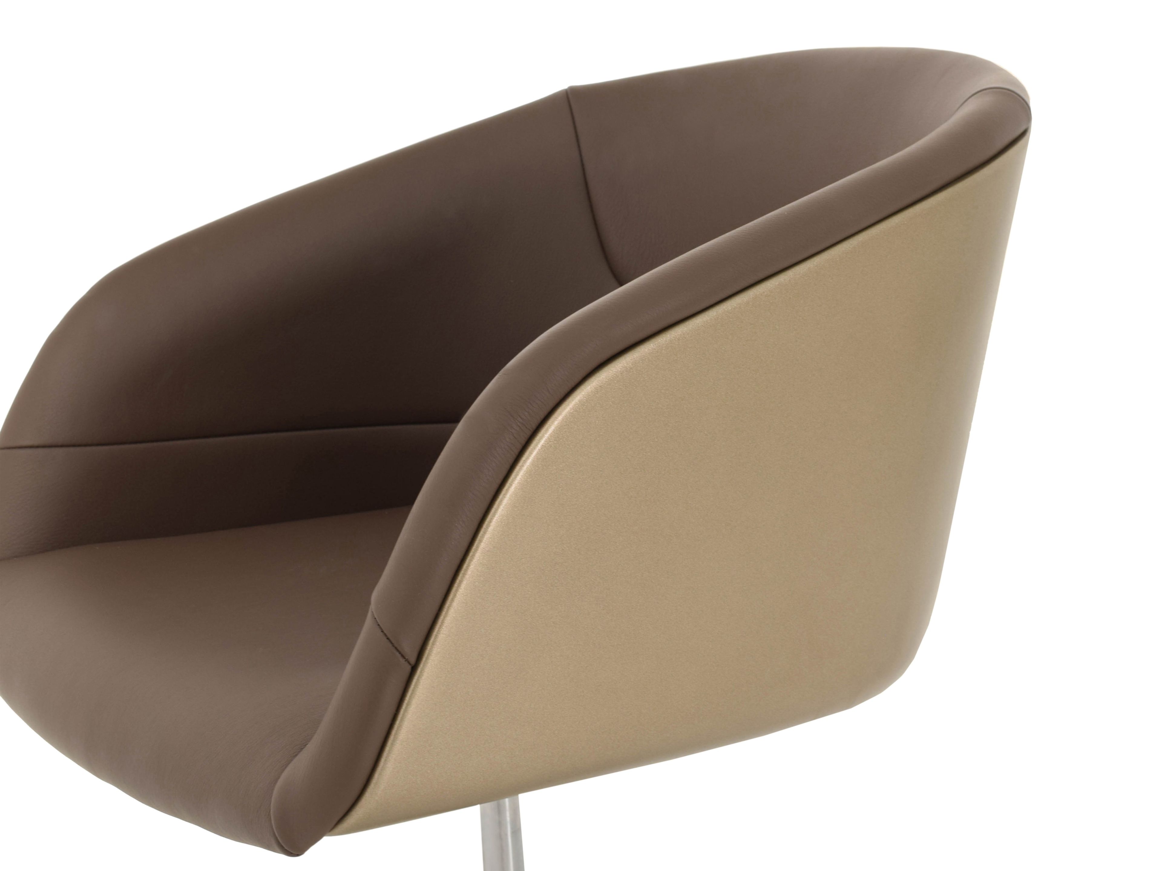 4-спицевое кожаное и стекловолоконное кресло с регулируемой высотой ABLE APOLLO ARCH-00139882 - Вид №3