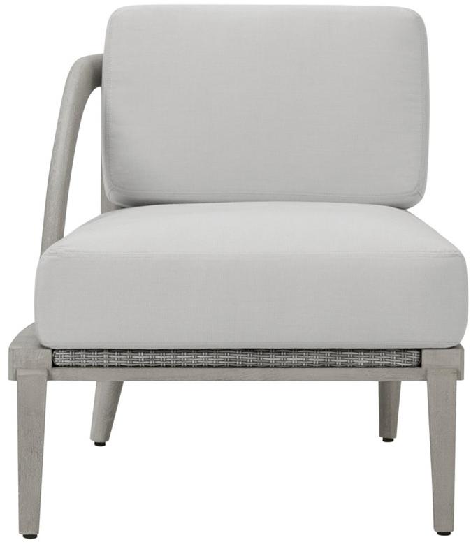 JANUS et Cie Левый / правый модуль из тика для модульного дивана Rock garden sun-id-1443361 - Вид №4