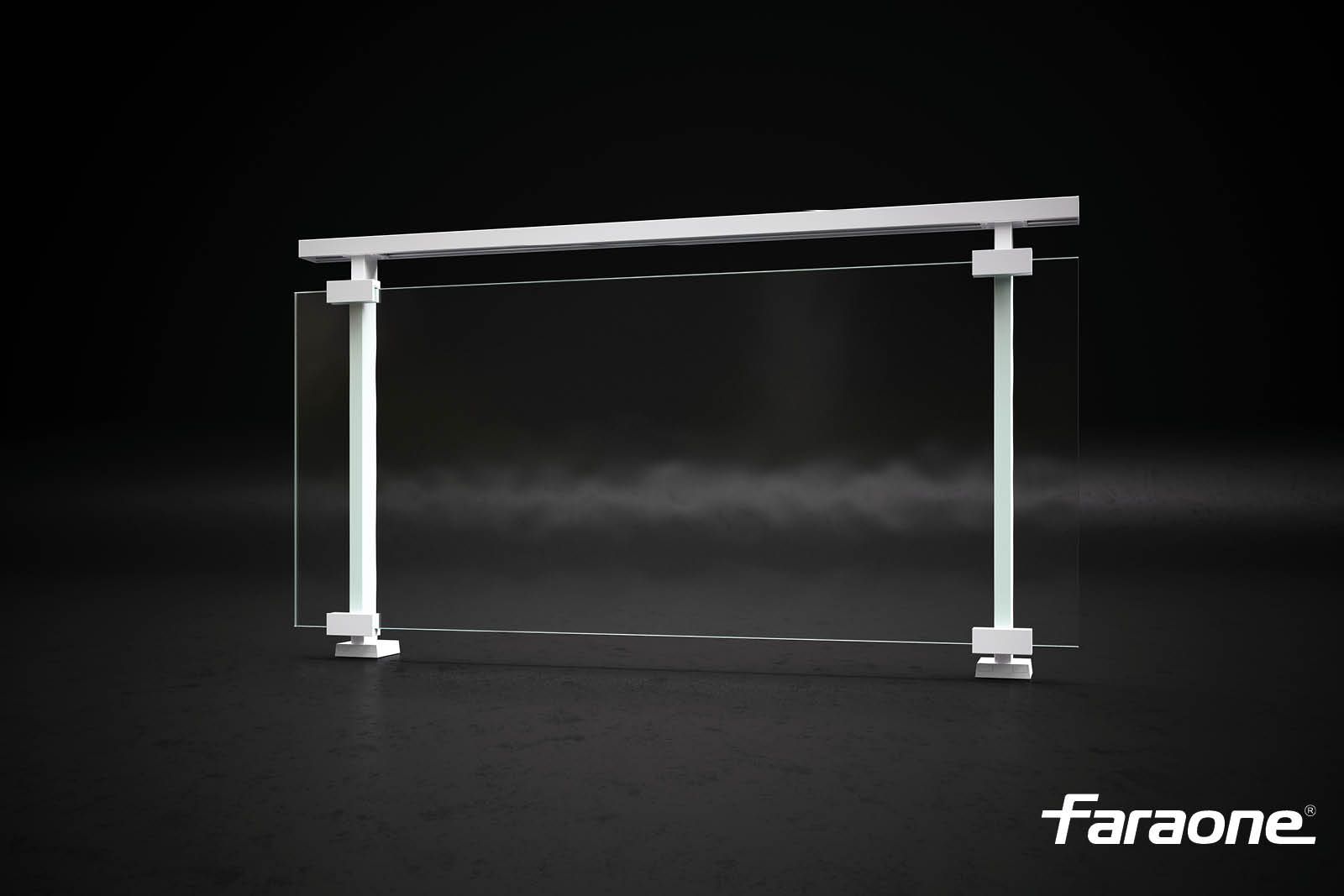 Перила из алюминия и стекла FARAONE Maior Evo ARCH-00057593 - Вид №7