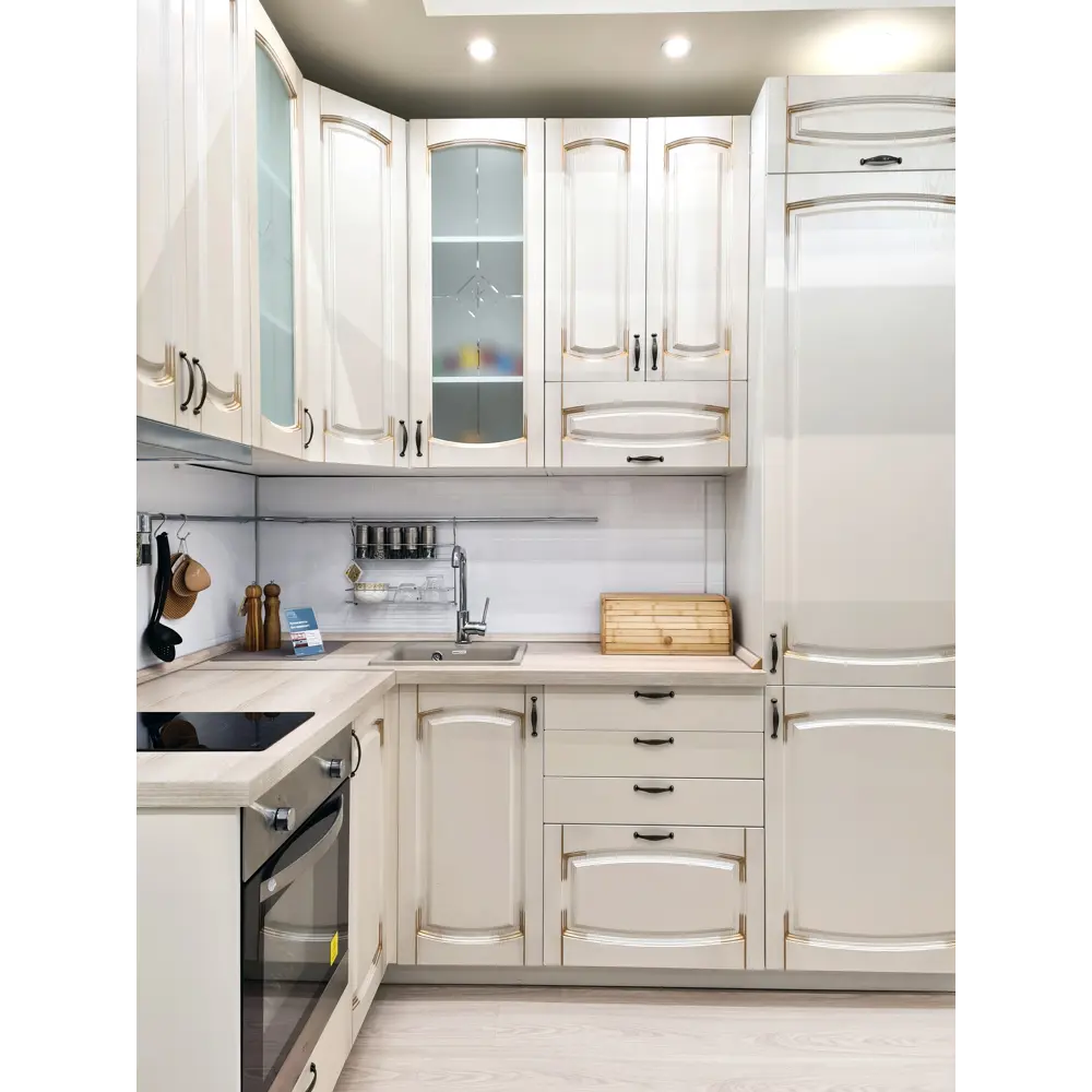 Фасад для кухонного ящика Петергоф 39.7x38.1 см Delinia ID МДФ цвет бежевый STLM-2034357 - Вид №2