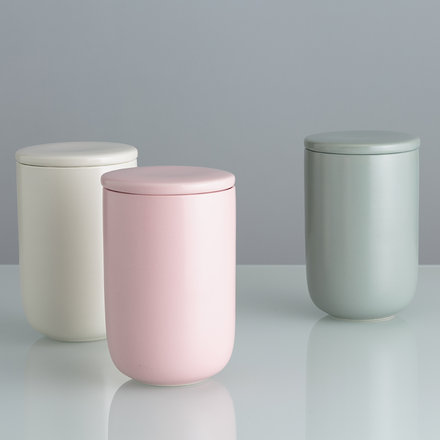 Емкость для хранения кремовая 15х10 см Classic MASON CASH  00-3894862 Бежевый  - Вид №2