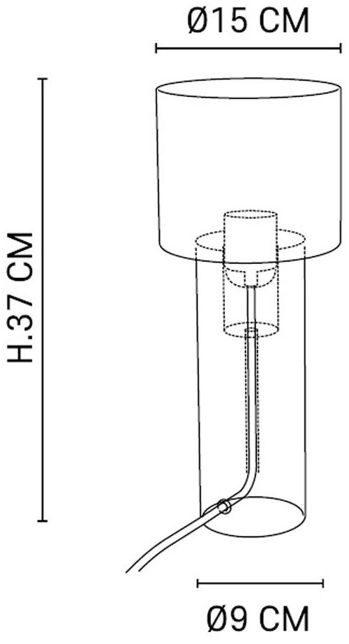 Market Set Настольная лампа из стекла Ilo-ilo 653674 - Вид №5