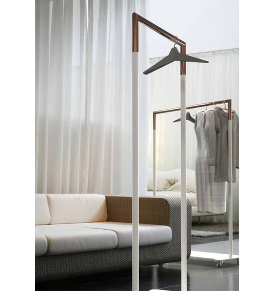 FROST Вешалка 2 «ТРУБКА » медь. Нержавеющая сталь Медь N1135-C  - Вид №5