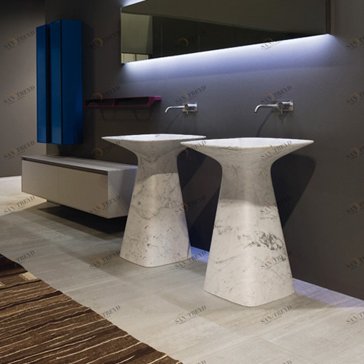 DIERESI Накладная раковина на столешницу  квадратная Antoniolupi 