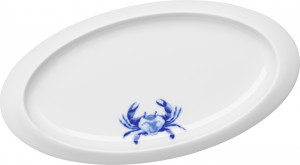 10580064 Hering Berlin Блюдо овальное Hering Berlin "Краб" "Океан"  33,5см Фарфор