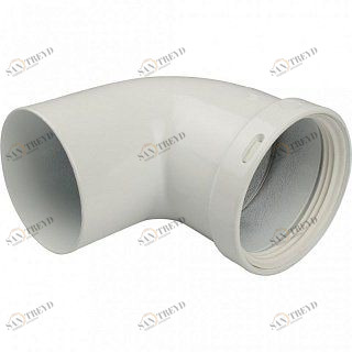 Отвод STOUT 90 градусов для дымохода D80 SCA0080000090