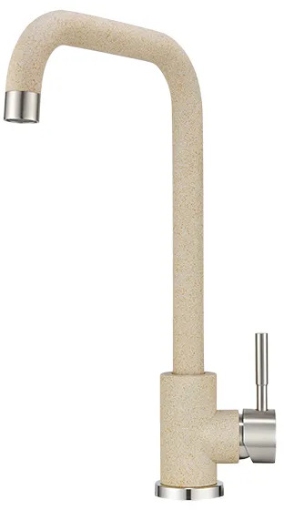 ST-4033, БЕЖЕВЫЙ, СМЕСИТЕЛЬ КУХОННЫЙ