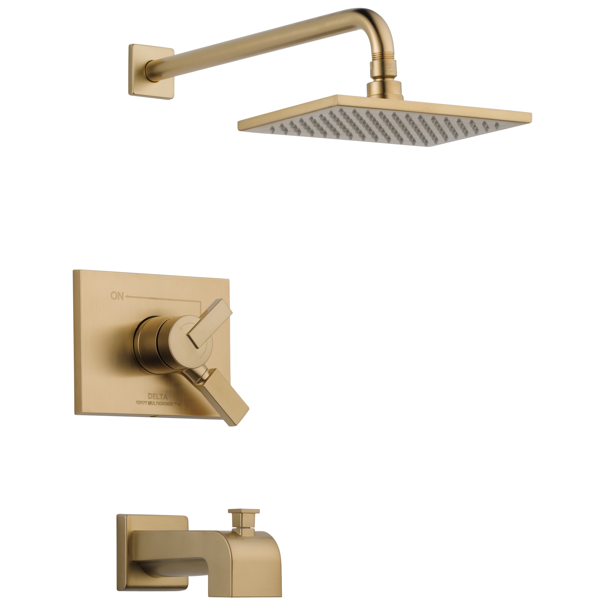 T17453-CZ-WE Для ванны и душа Monitor® 17 Series Delta Faucet Vero Шампанское бронза