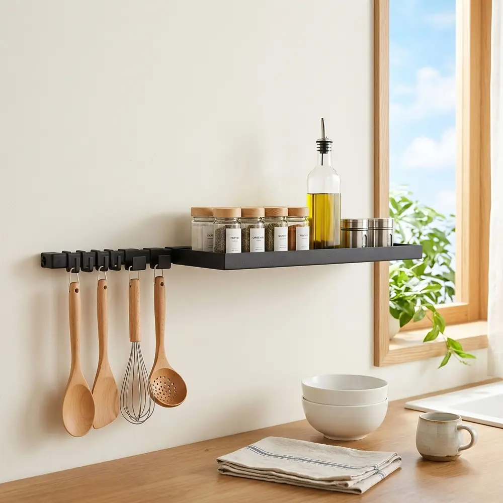 РЕЙЛИНГ С КРЕПЛ 80СМ ЧЕРН МАТ KONSENSA Santreyd STLM-2157998 - Вид №6