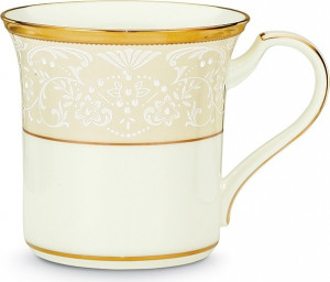 10573770 Noritake Кружка Noritake "Белый дворец" 280мл Фарфор костяной
