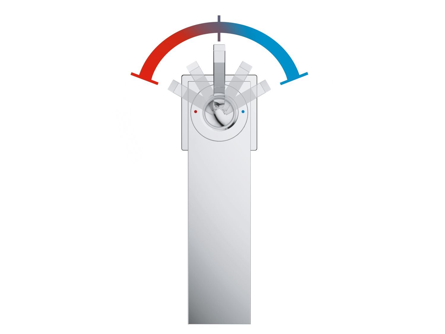 Однорычажный смеситель для раковины Grohe Eurocube Joy ARCH-00117424 - Вид №2