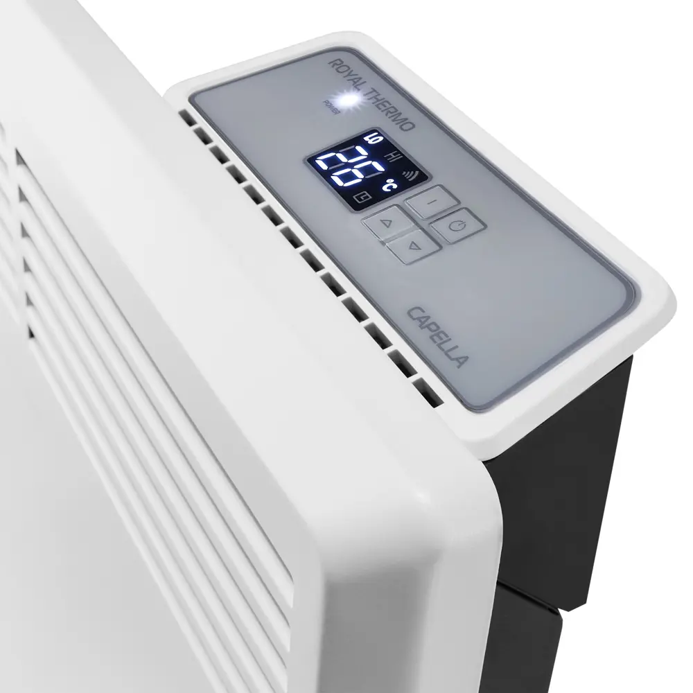 Конвектор электрический Royal Thermo Capella RCHC/E-1000 с электронным термостатом 1000 Вт цвет белый STLM-2087074 - Вид №10