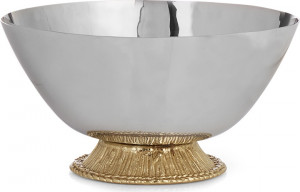 10599964 Michael Aram Чаша Michael Aram "Золотая пшеница" 25см Сталь нержавеющая