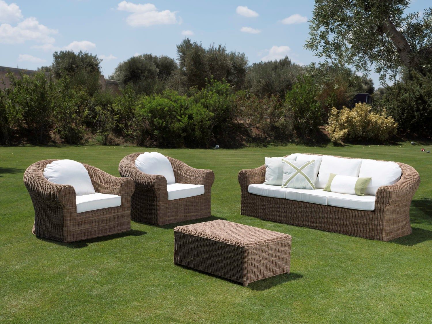 Садовое кресло с подлокотниками Braid Cloe ARCH-00114568 - Вид №3