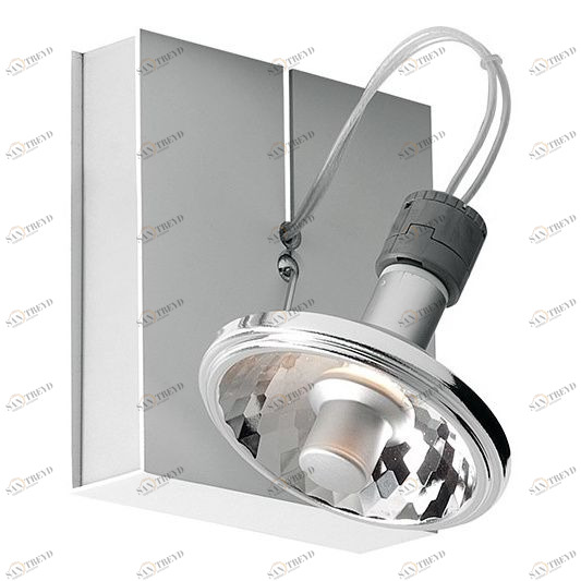 Светильник настенный серебристый Fabbian D85G0101 FABBIAN  00-3882576 Серебро 