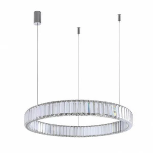 Подвесной светильник круглый серебристый Newport S Chrome 15852/S NEWPORT 15850 00-3890014 Серебро