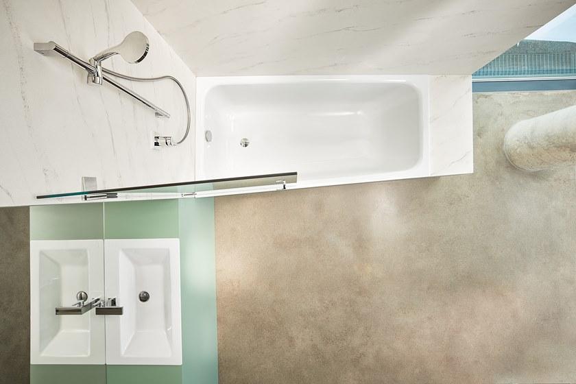 Bette Стальная ванна со встроенным душем  1131-1141  - Вид №1